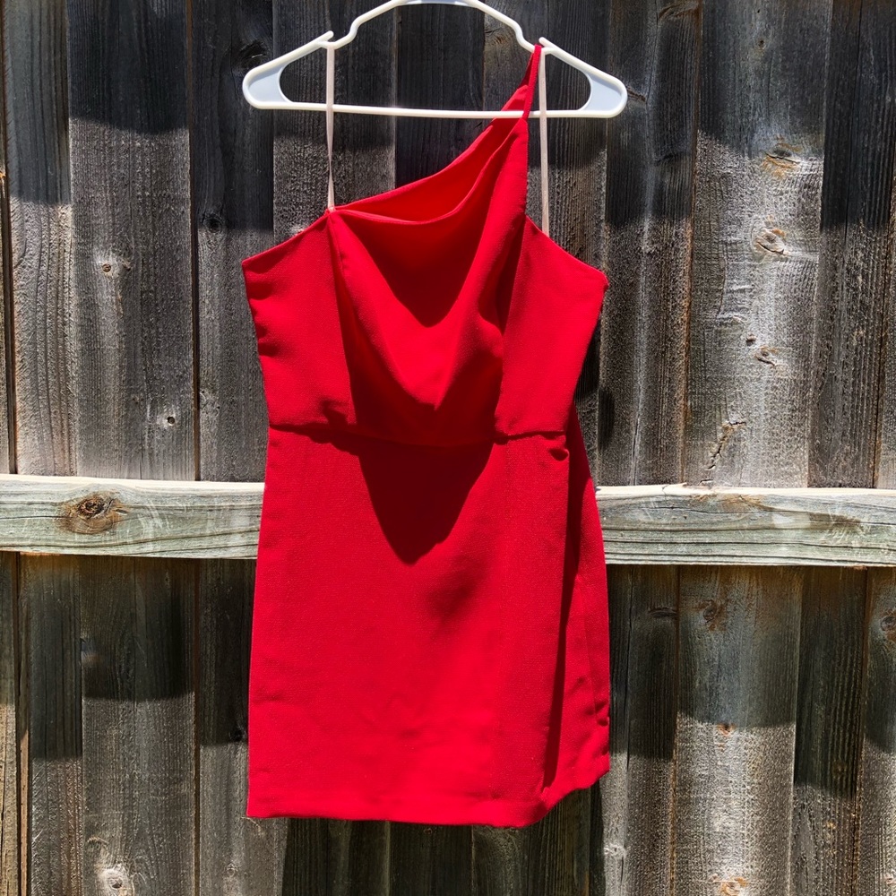 BCBG Red Cocktail Dress